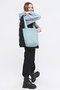 Zoozie Bags Bolso Tote de Gabardina Azul